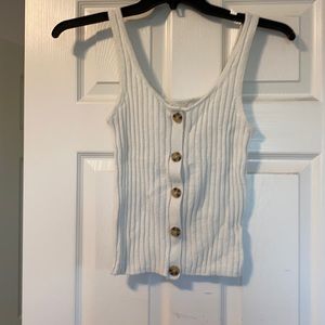 American Eagle white tank top